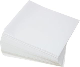 400Pcs Wax Candy Wrapper Non-Stick Caramel Wrapping Paper Square Sheets for Christmas Homemade Chocolate Nougats Treats Lollipops (5x5 inch)