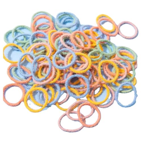 Image of GITGRNTH Soft Cotton Hair Ties for Women - No Damage Elastic Hair Bands - Durable Rubber Band for Women - Ideal Ponytail Holders - Comfortable Hair Accessories - Gentle on All Hair Types - Perfect for Thick and Thin Hair - Scrunches for Women - Kids Hair Rubber Band