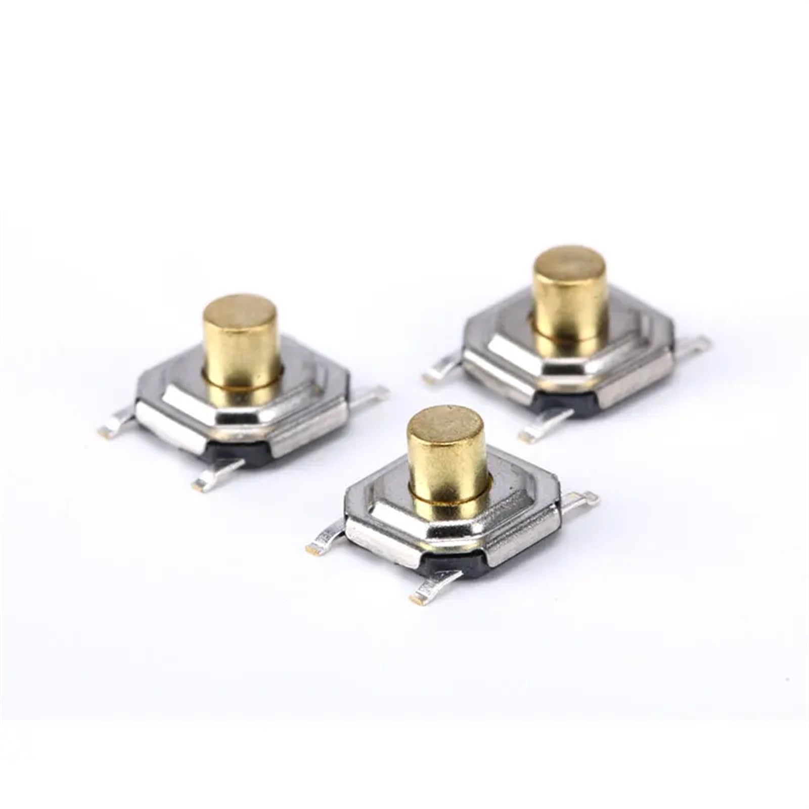 Lot de 20 micro-interrupteurs tactiles 4 x 4 x 3 mm, 4 x 4 x 3, 4 broches/pieds SMD