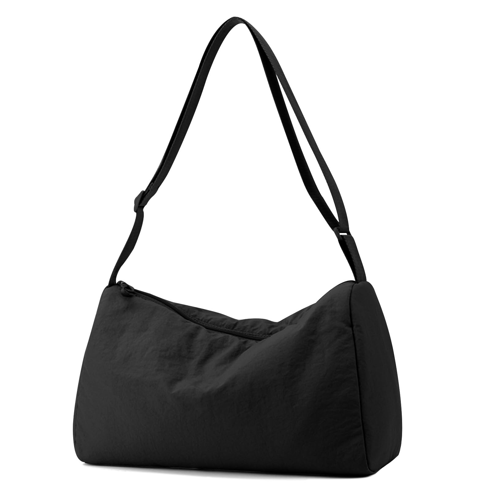 Mayoii Small Gym Bag Women,Waterproof Small Duffle Bag,Large Capacity Wear Resistant Womens Gym Satchel & Built-in Layer (black)