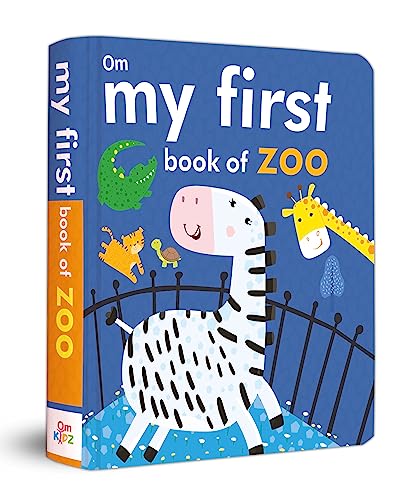 Image of My First Book of Zoo: Easy Animal Names with Colorful Images & Educational Fun Facts | Baby's First Learning Book | Vocabulary Building | First Book of Jungle Creatures | Visual Zoo Adventure | Animal Learning Board Book for Children