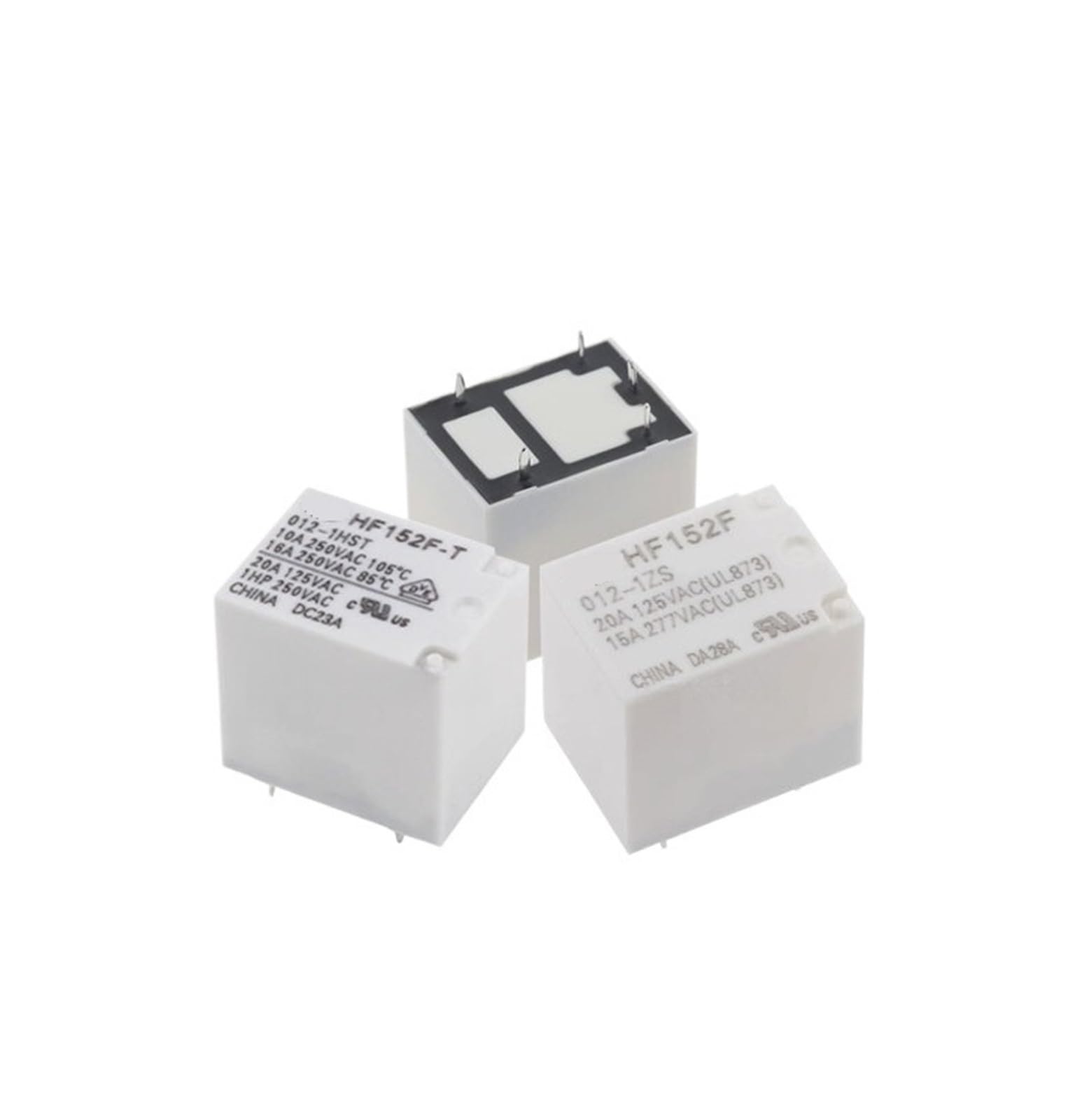 Relais HF152F 12V 17A SRG-S haute capacité de commutation 4 pin