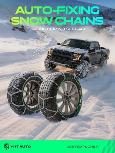 YHTAUTO Snow Tire Chains for Truck/SUV/Passenger Car/Pickup | SWC0002 Alternate view