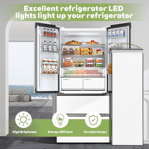 Image of W11048980 Refrigerator LED Light Compatible with Whirlpool WRQA59CNKZ, Replaces W11455230, W11032353, W11032355, W11048980
