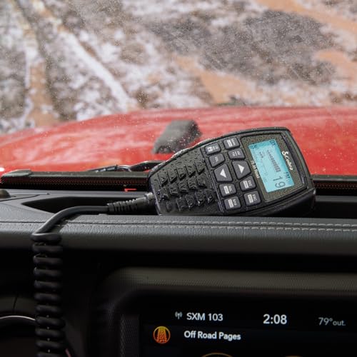 Image of Cobra 75 All Road Wireless CB Radio with BlueParrott B450-XT Noise Cancelling Bluetooth Headset - Dual-Mode AM /FM, Full 40 Channels, Bluetooth Connectivity, Black