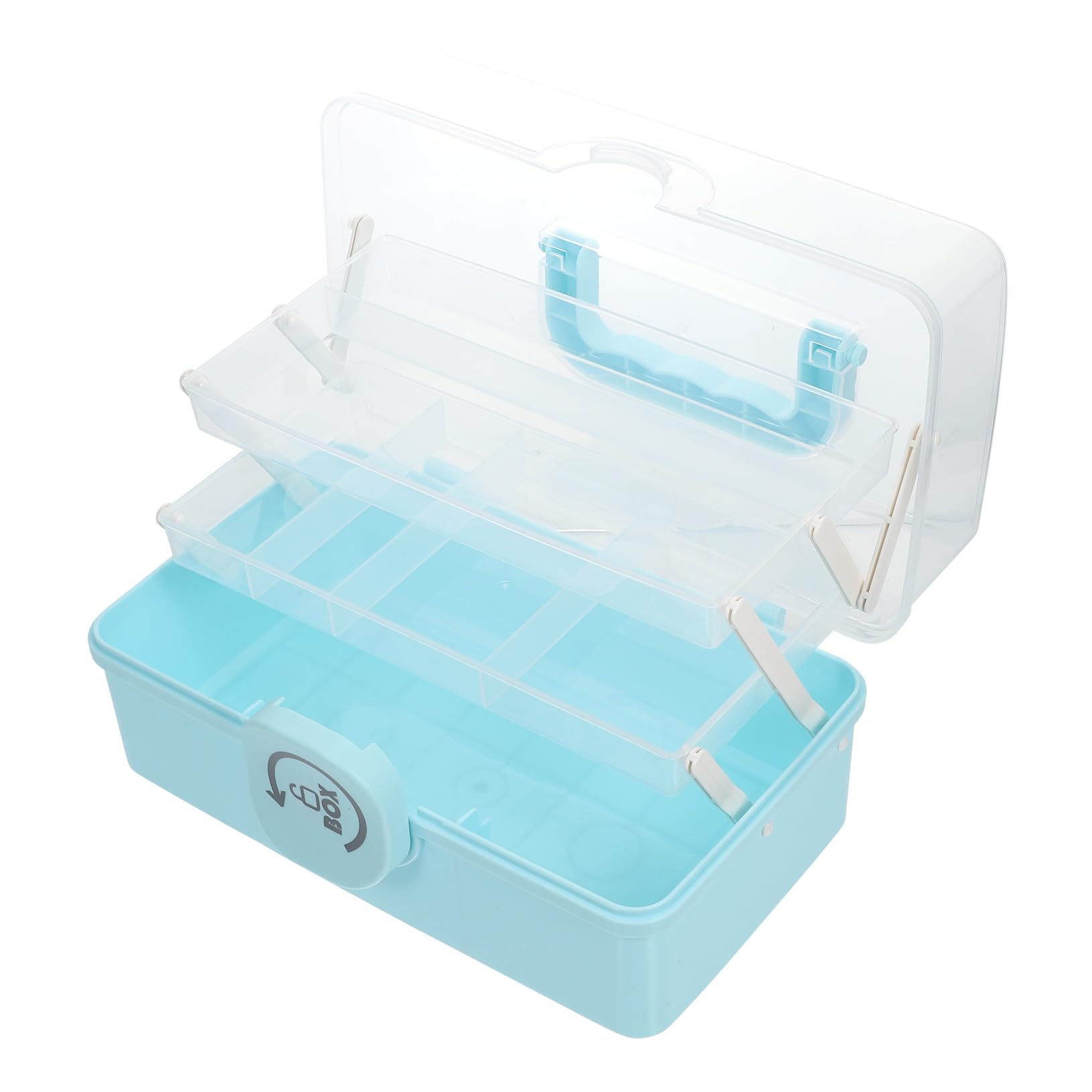 Étui de papeterie Cabilock portable et rigide pour pigments d'art