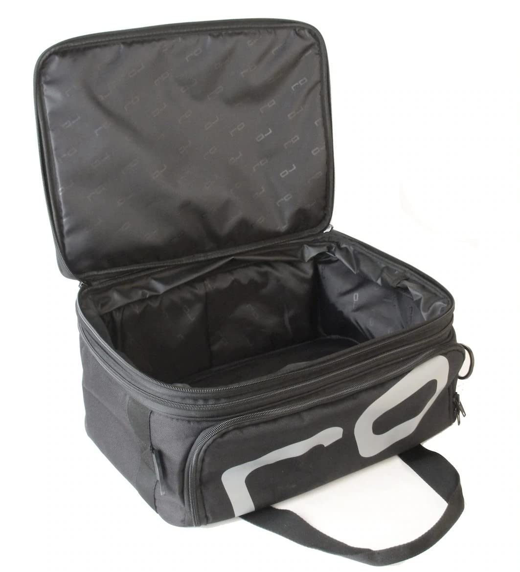 OJ JM1390 Morbida Poliestere Interna Borsa, Nero