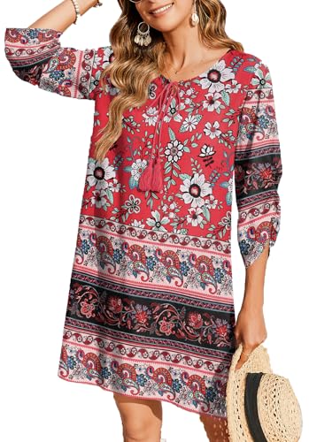 Image of Zeagoo Womens Casual Beach Boho Summer Dress