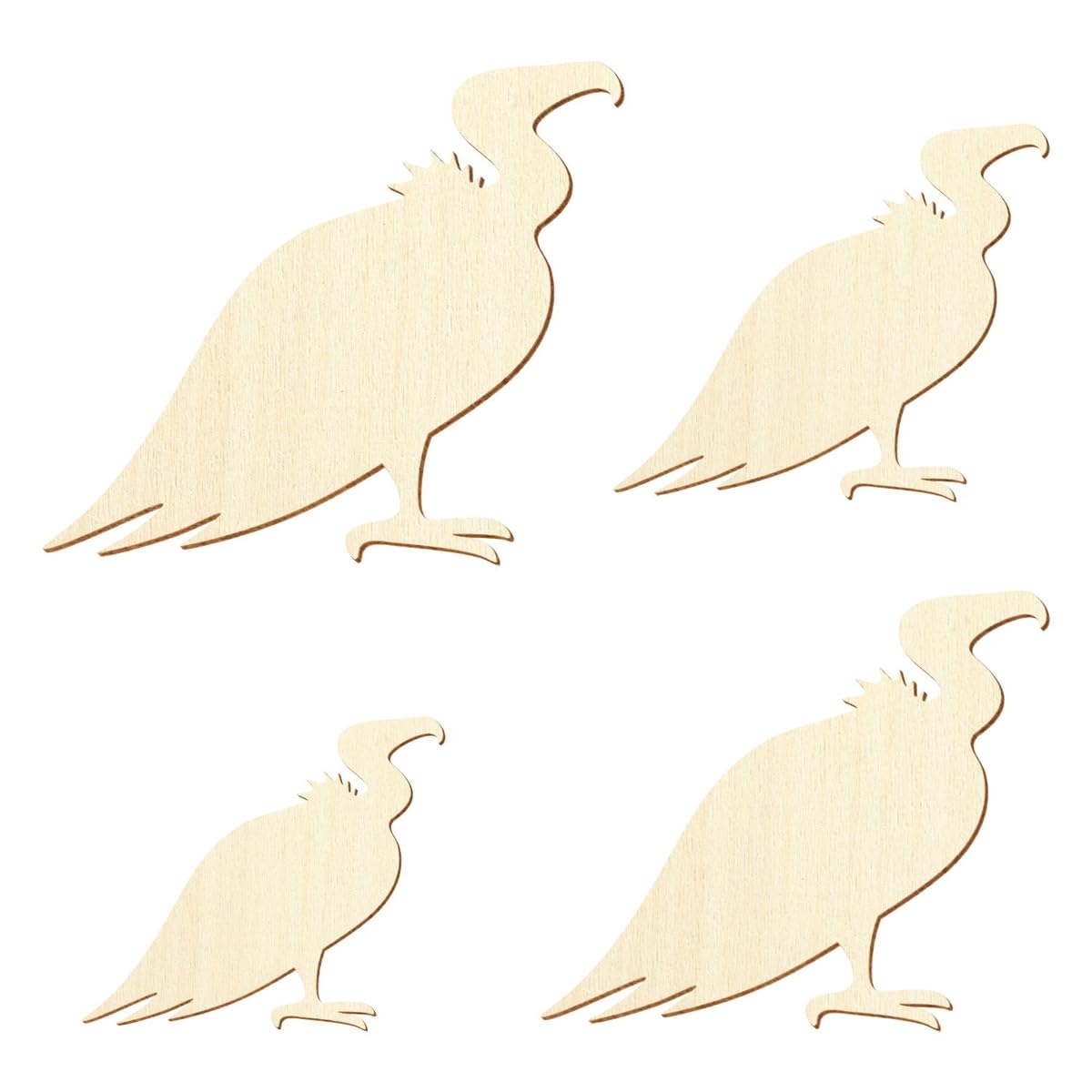 HolzGeier - Decoración para manualidades (3-50 cm, 100 unidades, 9 cm de ancho)