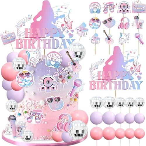 Kit déco gâteau Taylor Swift : l'astuce pour rater aucun anniversaire disco de 28 pièces