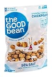 The Good Bean Chickpea Snacks, Sea Salt, Gluten and Nut Free, 2.5 Ounce (Pack of 12)