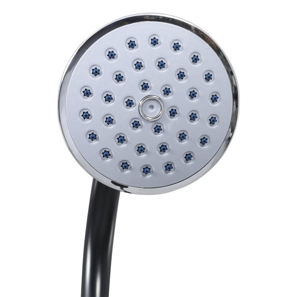Generico Doccia Solare da Giardino Nera 215 cm 8 L,Casa e Giardino,Piscine e Spa,Accessori per Piscina e spa-92295