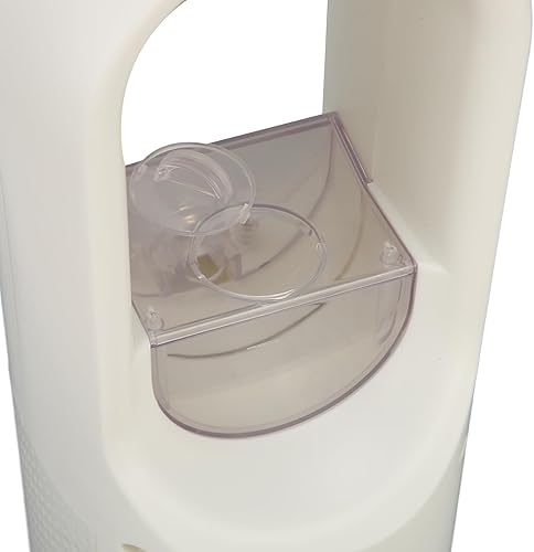 Miniatura 9 de VBESTLIFE Ventilador de escritorio, ventilador portátil sin aspas de 11.8 pulgadas, pequeño ventilador de refrigeración con 6 velocidades de viento,