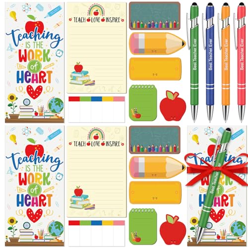 Notes autocollantes pour enseignant fournitures scolaires Jetec cadeaux de fête des professeurs
