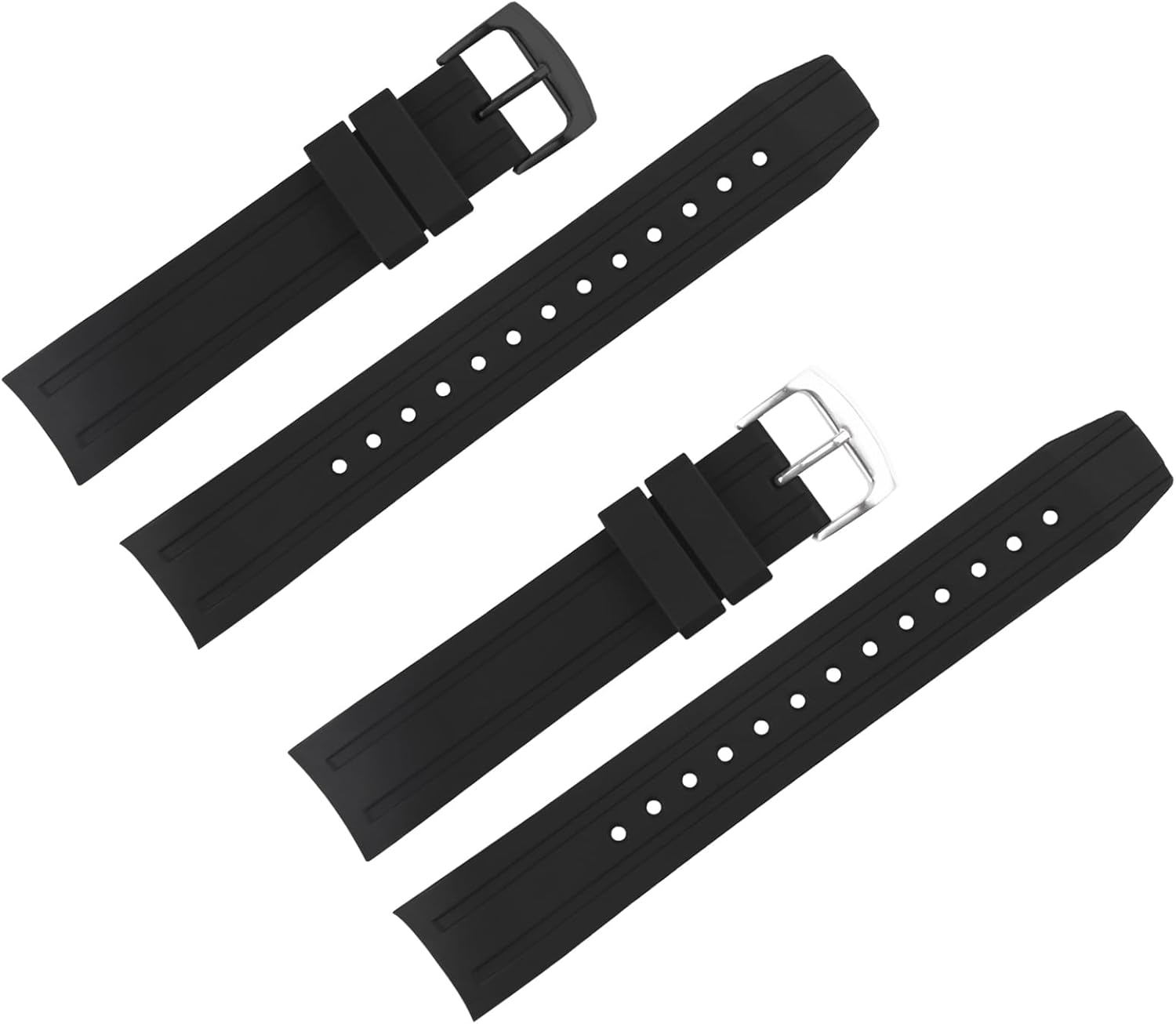 Men's Rubber Strap Compatible for 23mm Citizen Eco-Drive E168 B740 B741 BN0085 BJ2110 BJ2111 Ladies outdoor work waterproof silicone watch band wrist strap buckle