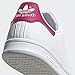 adidas Originals Unisex-Child Stan Smith Sneaker, White/White/Bold Pink, 6.5 Big Kid US