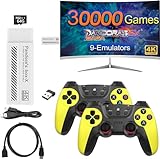 30000+ Games, Retro Game Stick, Retro Game Console, Nostalg Game, Plug and Play Video Game Stick, Retro Play Stick 9 emulators, 4K HDMI Output, Premium Dual Competitive Level Dual Controllers