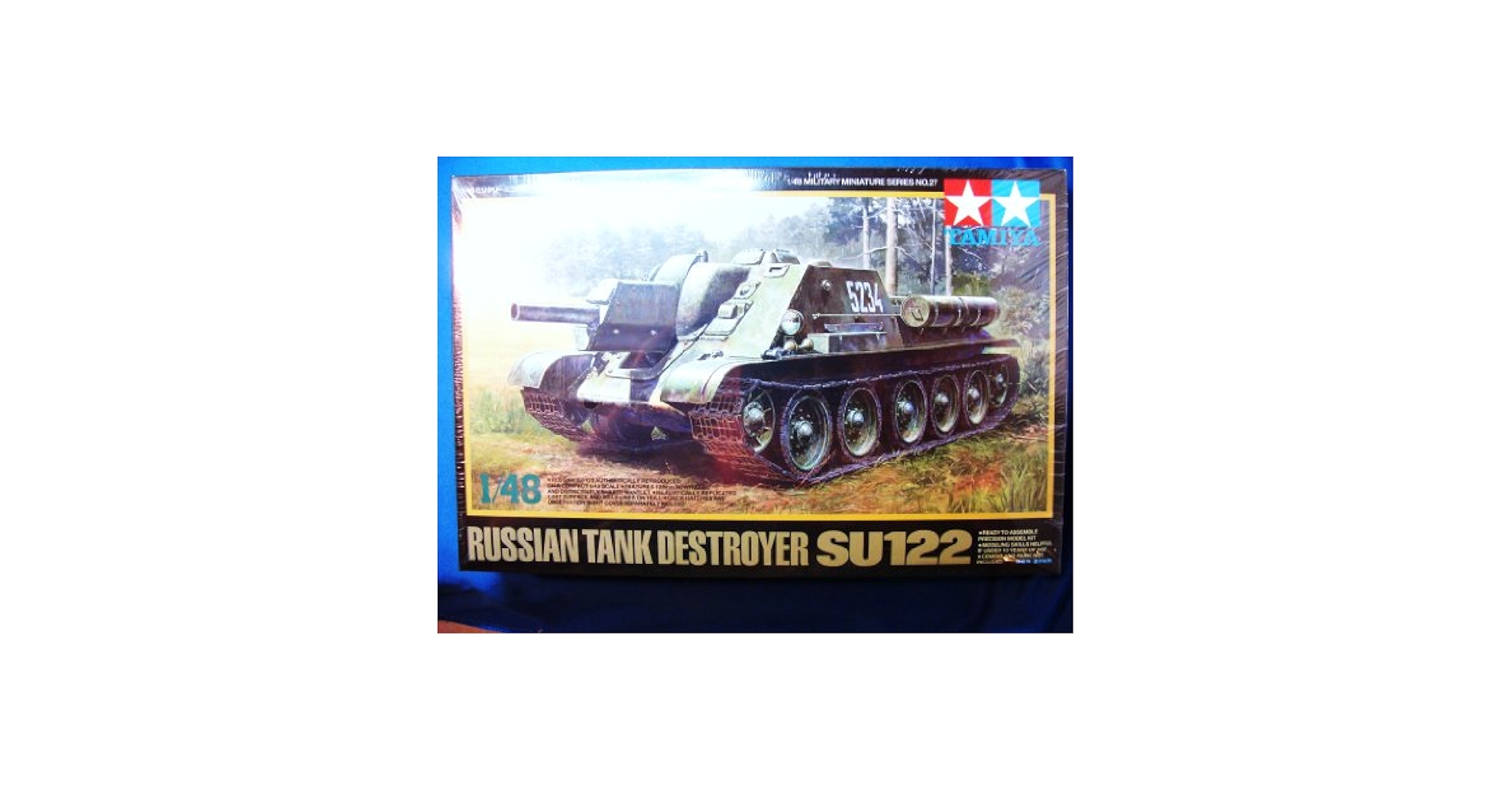 タミヤ 1/48 ミリタリーミニチュアシリーズ No.27 ソビエト自走砲 SU-122 プラモデル Amazon | タミヤ 1/48 ミリタリーミニチュアシリーズ No.27