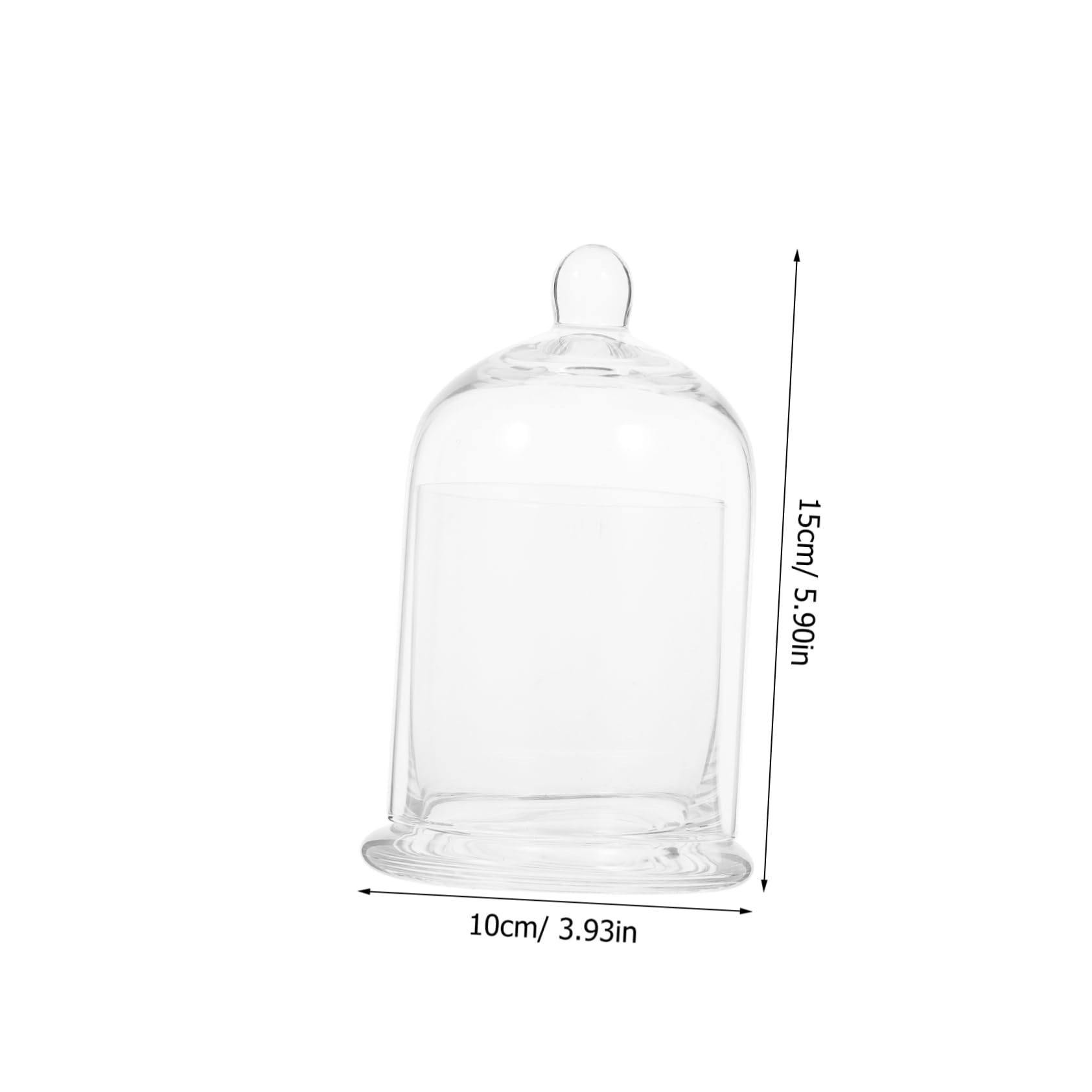 Mipcase Bicchiere da Cocktail tazzine da Espresso Tazza di caffè ghiacciato con Coperchio Bere tazzine da caffè Espresso Bicchieri da Bere in Transparent
