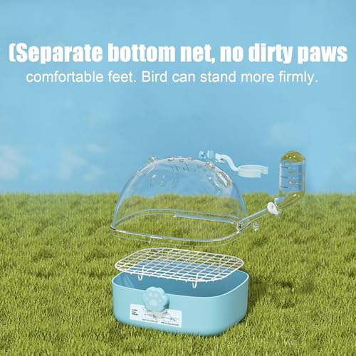 Cage de transport pour oiseaux avec bouteille d'eau furet - 5
