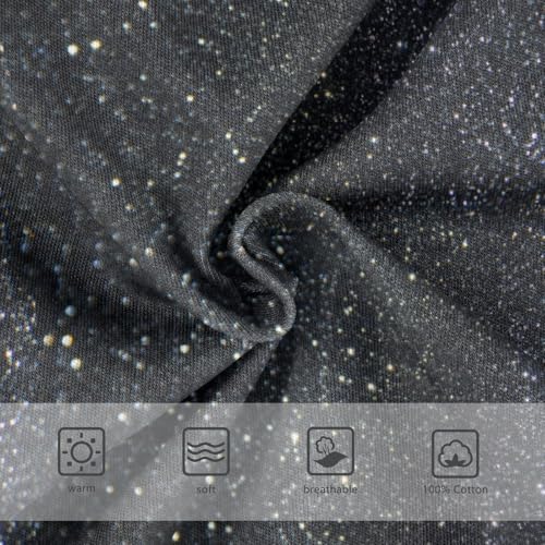 Boys' Exclusive Briefs Toddler Underwear 95% Combed Cotton Boxerbriefs 2T Black Glitter Pattern 163