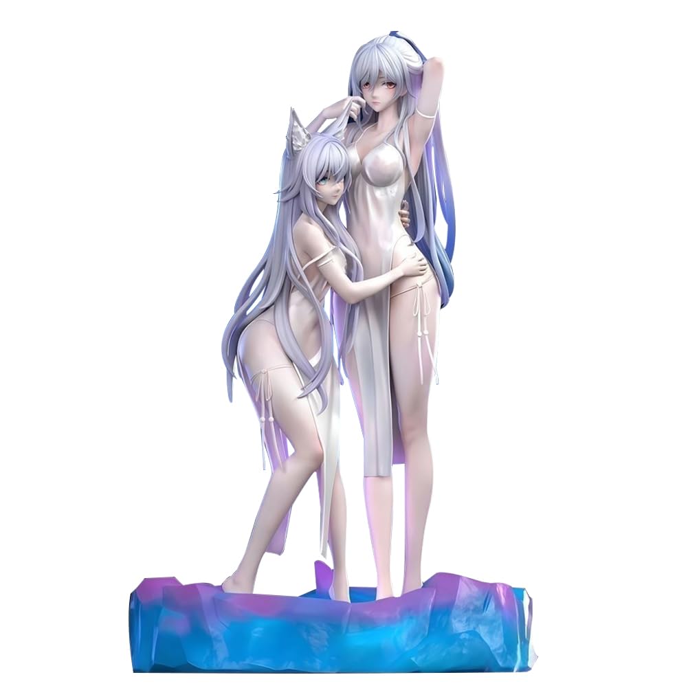 Figurka Jingliu Baiheng Anime dwuosobowy model duży rozmiar PCW model 30 cm kolekcje prezenty