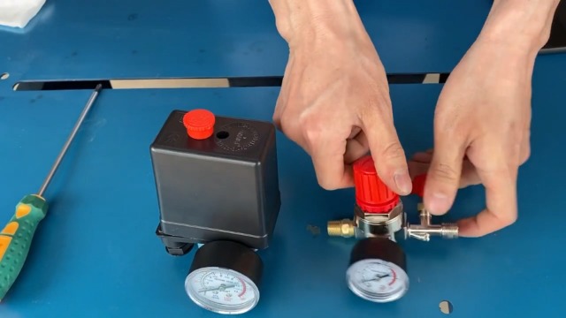 Pressostato Compressore Regolatore Valvola Di Controllo - Foto 8