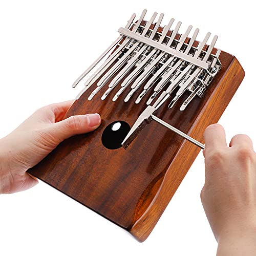 Piano À Pouce,Doigt de Kalimba de Piano en Acacia Durable,Facile À Transporter,Kit D’Instruments de Jeu de Doigt en Bois… - Les Beatles, Paul McCartney, John Lennon, RIngo Starr, George Harrison Piano À Pouce,Doigt de Kalimba de Piano en Acacia Durable,Facile À Transporter,Kit D'Instruments de Jeu de Doigt en Bois… – Image 5