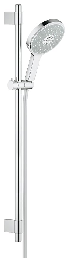 GROHE Set Asta Doccia a 4 Tipologie di Getto Combinabili Power&Soul Cosmopolitan Cromo 27746000