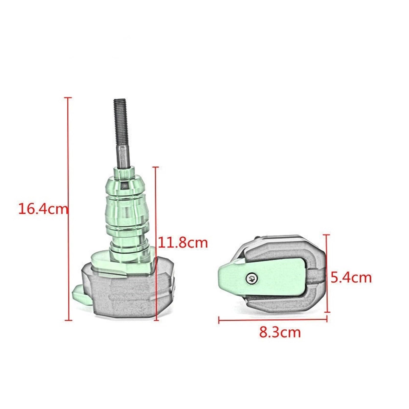Amazon | 転倒防止 オートバイアクセサリークラッシュプロテクターCNC
