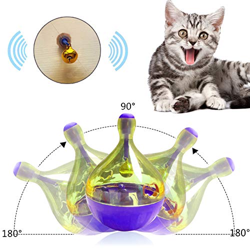 PETS-EMPIRE-Cat-Feeder-Interactive-Toy-Food-Ball-Tumbler-Cat-Playing-Toys-Treat-Shaking-Ball-1-Piece-Color-May-Vary