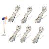 Set of 6 Speaker Cable with Bose RCA Adapter for Bose Acoustimass 16 15 II