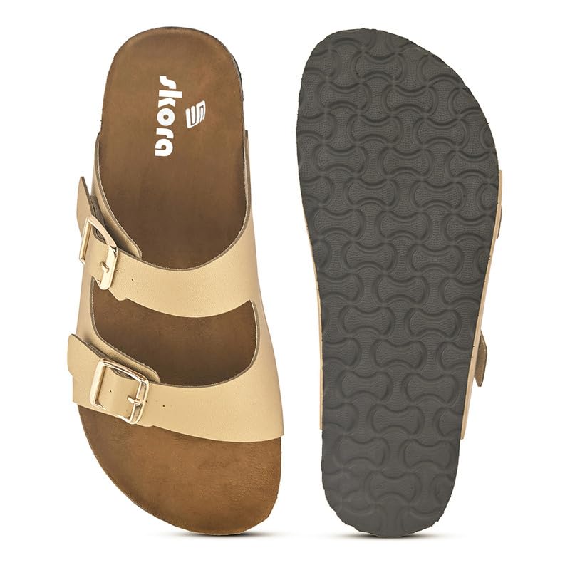 Image of Skora Cork Flat Sandal for Women