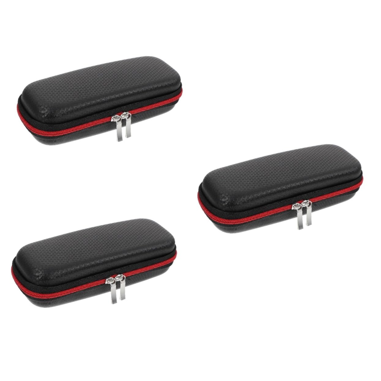 Portaspazzolino da viaggio, 3 pezzi, custodia da viaggio universale porta spazzolino da denti, custodia rigida per il trasporto di dischi rigidi, organizer elettronico da viaggio portatile per