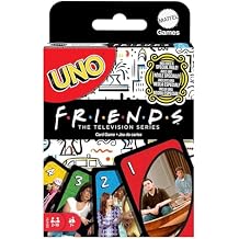 Mattel Games UNO Friends Card Game، Family، Adult and Party Game Night، 2 to 6 Players، Collectibles مستوحاة من المسلسل التلفزيوني
