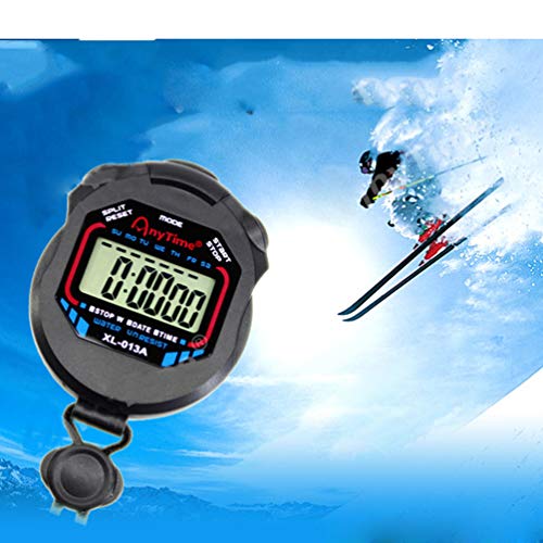 VICASKY Eletrônico Temporizador LCD Handheld Esporte Cronômetro Digital Cronômetro Cronógrafo Resist