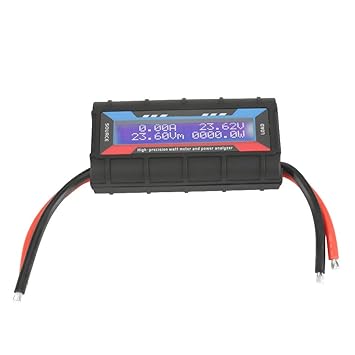 Watt Power Tester, 4.8V 60V 150A RC Watt Meter for RC Model Airplane