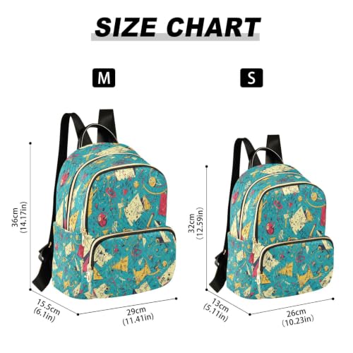 Sac à dos mathématiques antichoc avec mini sacoche de voyage ado