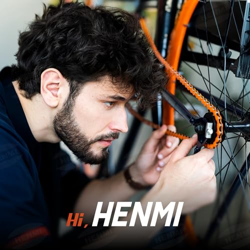 HENMI Fahrradkettenglied 10-Fach,6 paar Kettenverschluss Fahrrad für 10 Geschwindigkeit Fahrradkette,Fahrrad Kettenschloss Schnelles An- und Abbauen