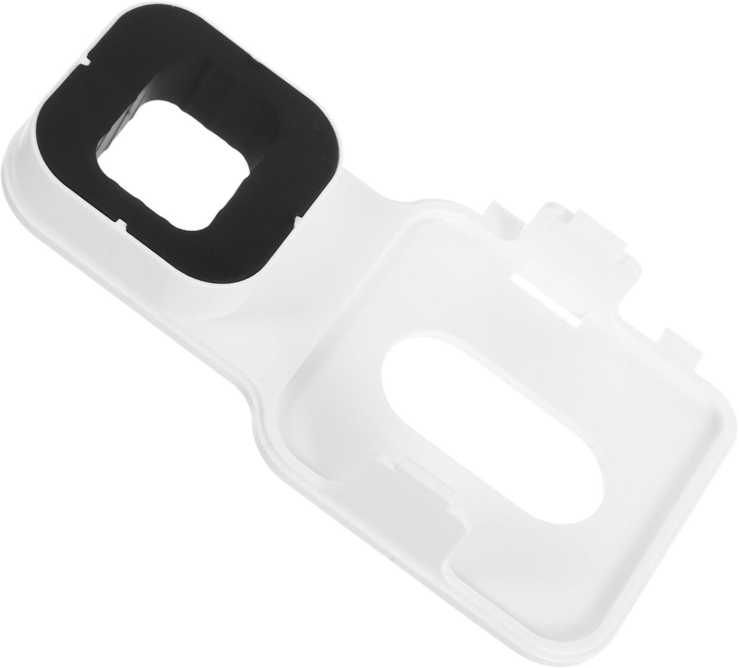 Wall Mount Bracket Compact Organizer for Power Supplies, ABS White