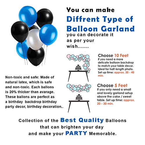 Party-Propz-Blue-With-Silver-Happy-Birthday-Decoration-Items-Kit-Combo-Set-Birthday-Bunting-Silver-Foil-Curtain-Metallic-Balloons-34-pieces