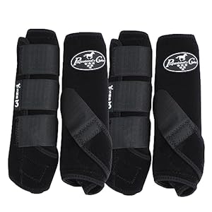 Professional’s Choice SMB-3 Sports Medicine Boot | 360 degrees of Impact Protection | Support for the Suspensory System | Value 4-Pack