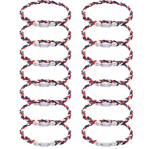 14 Pack Baseball Necklace 18inch, Baseball Drip Stuff Gifts, Sports
