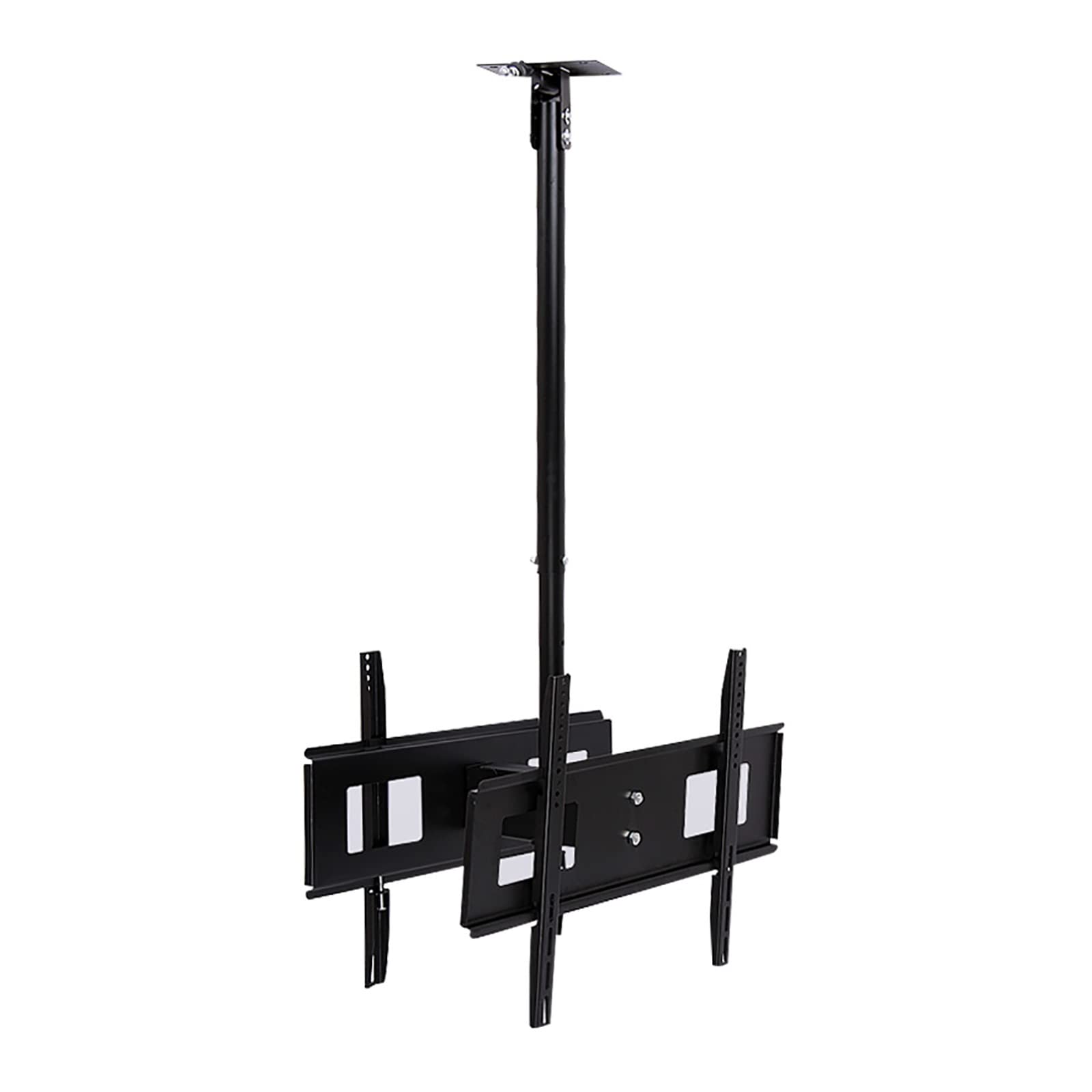 HPTHLY Display Bracket Ceiling Tv Mount Bracket For Dual Sided Tv Stand Adjustable Tilt Swivel Tv Mount For 32 65Inch Led Screen Display Holds Two Screens Easy,4.5M (3.5M)