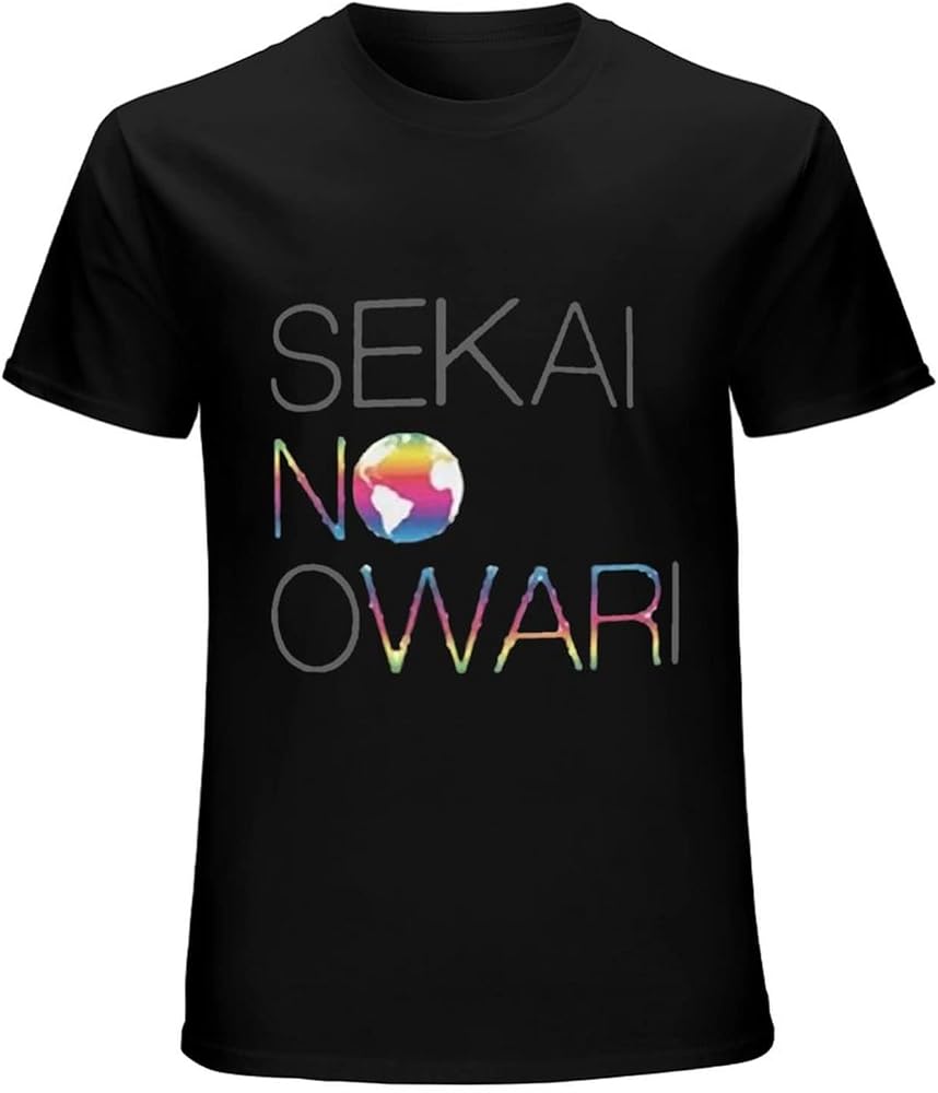 Amazon.co.jp: [Longyong] Tシャツ メンズ 夏服 SEKAI NO OWARI