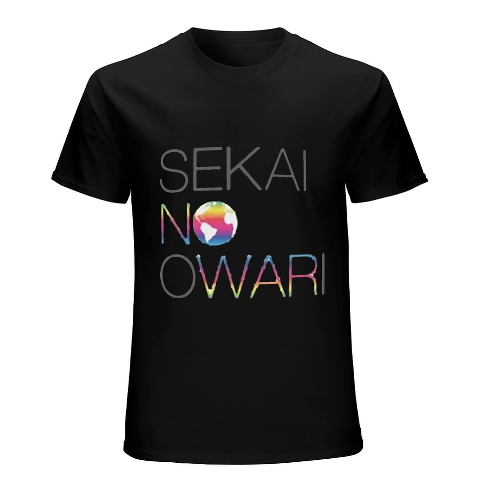 Amazon.co.jp: [Longyong] Tシャツ メンズ 夏服 SEKAI NO OWARI
