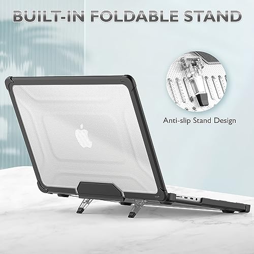SEYMCY Compatible with MacBook Pro 14 inch Case 2026 2025 2024 2023 2021 - Image 4