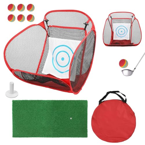 Filet d'entraînement de golf cible appareil pliable et portable pour swing à la maison