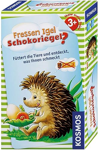Kosmos 711061 Fressen Igel Schokoriegel, Lernspiel ab 3 Jahre über Tiere...