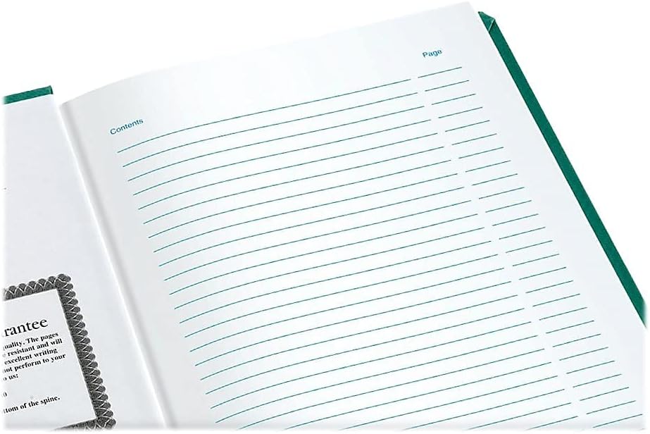 Boorum & Pease Record and Account Book with Blue Cover